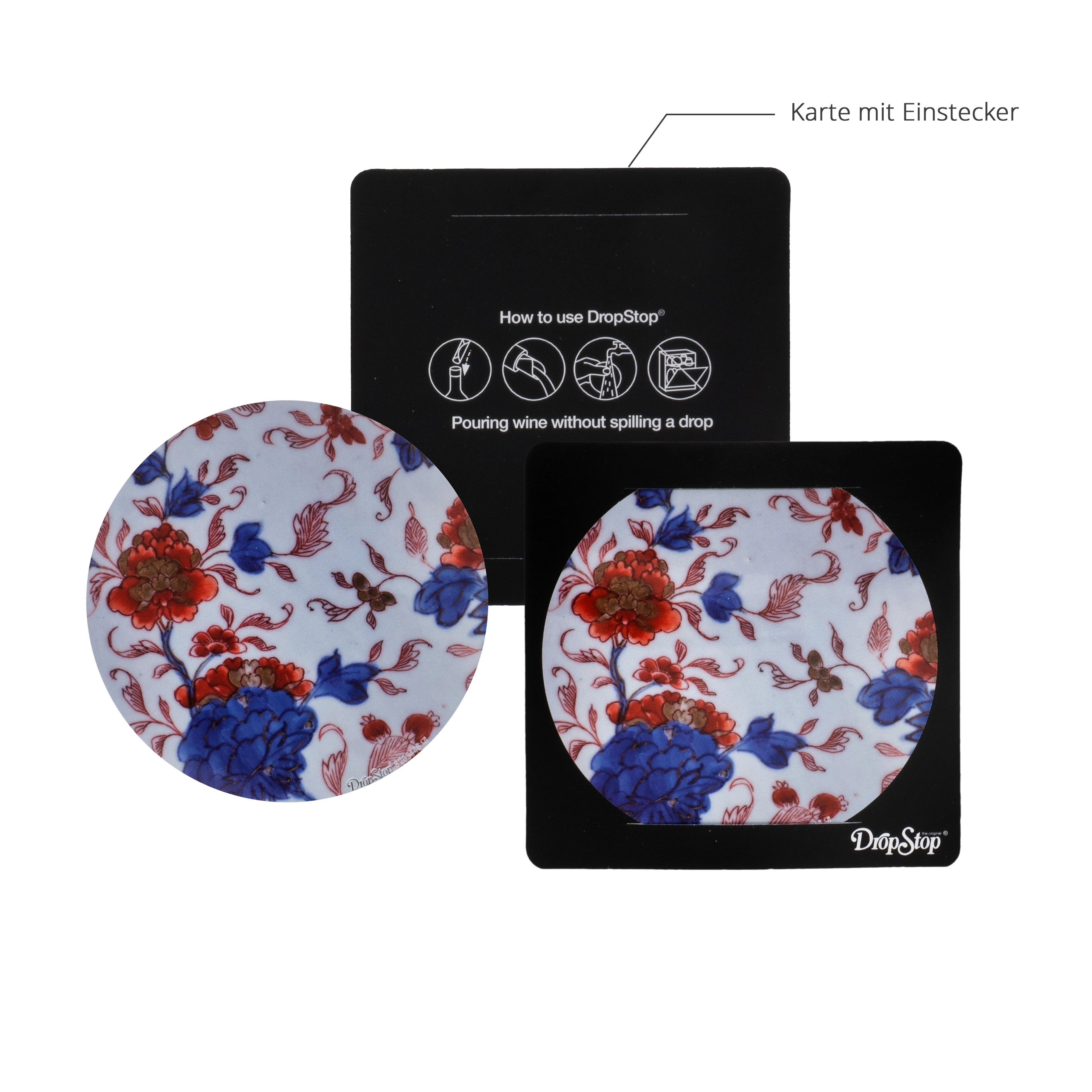 Dropstop Karte mit Einstecke