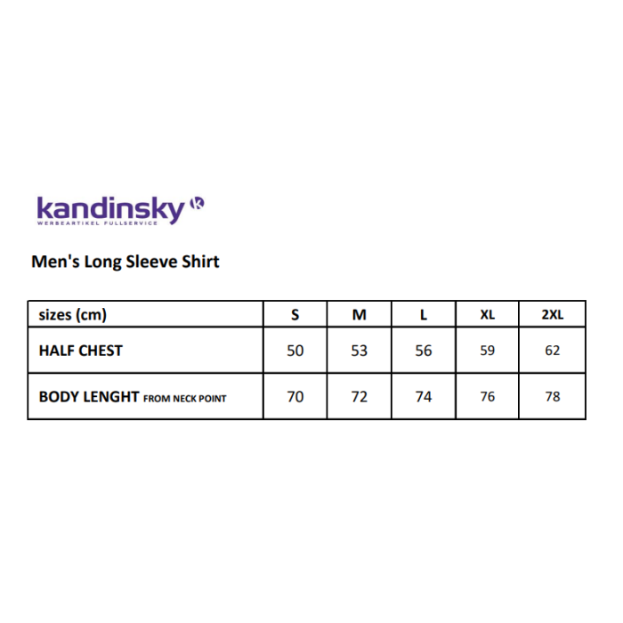 Men's Long Sleeve Shirt