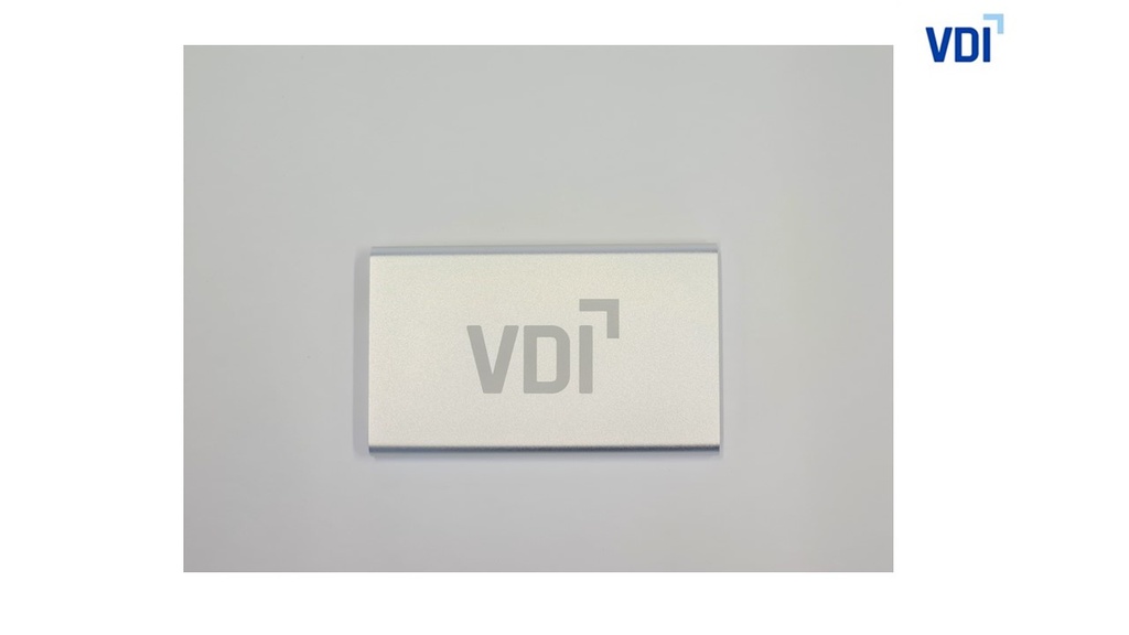 VDI-Powerbank mit Logogravur