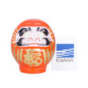 Japanese Daruma Doll Red 9 cm