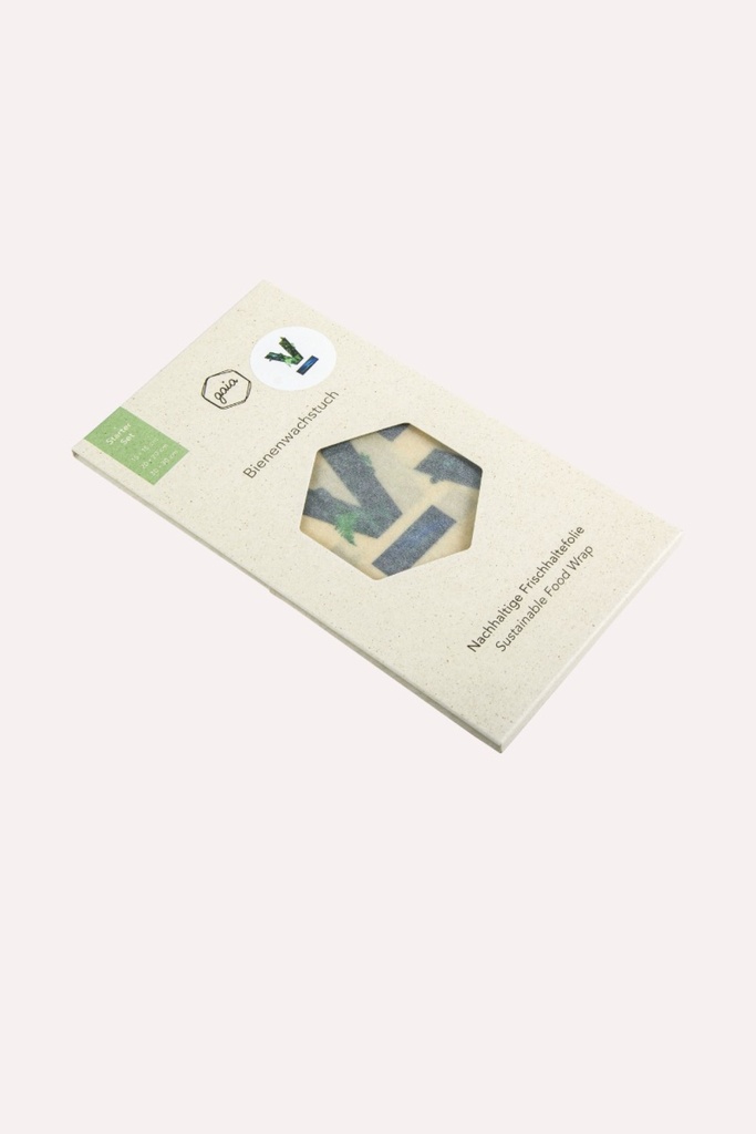 Organic Beewax Cloth in a Set of 3 