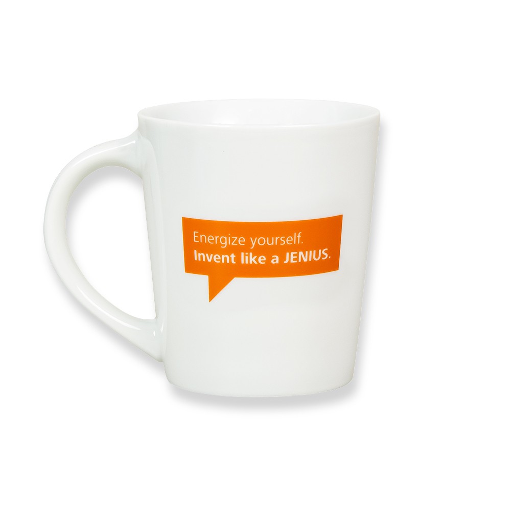 Porcelain Cup orange 