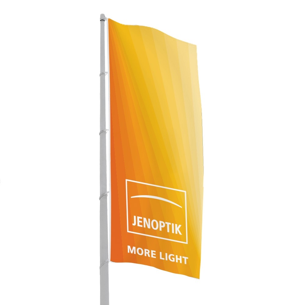 Portrait Flag Yellow Orange